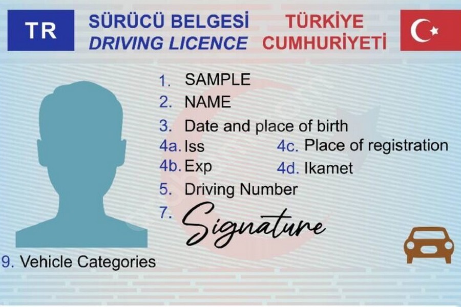 Tüm Ehliyet Sınıfları